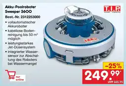 Netto Marken-Discount T.i.p. akku-poolroboter sweeper 3600 Angebot