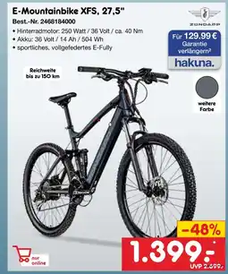 Netto Marken-Discount Zundapp e-mountainbike xfs, 27,5 Angebot