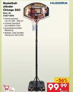 Netto Marken-Discount Hudora basketballständer chicago 260 Angebot