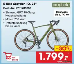 Netto Marken-Discount Prophete e-bike graveler 1.o, 28 Angebot