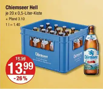 V Markt Chiemseer chiemseer hell Angebot