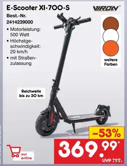 Netto Marken-Discount Viron e-scooter xi-700-s Angebot