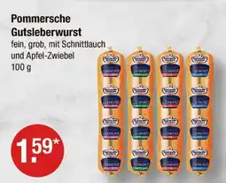 V Markt Pommersche gutsleberwurst Angebot
