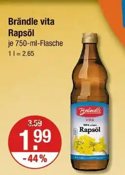 V Markt Brändle vita rapsöl Angebot