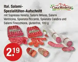 V Markt Casa modena ital. salami-spezialitäten-aufschnitt Angebot
