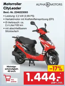 Netto Marken-Discount Alpha motors cityleader Angebot