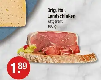 V Markt Orig. ital. landschinken Angebot