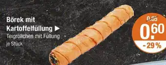 V Markt Börek mit kartoffelfüllung Angebot