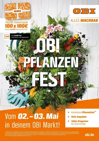 OBI Obi obi pflanzen fest Angebot