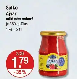 V Markt Sofko ajvar Angebot