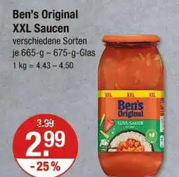 V Markt Ben’s original xxl saucen Angebot