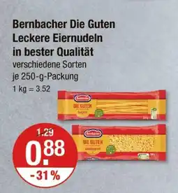 V Markt Bernbacher die guten Angebot