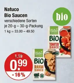 V Markt Natuco bio saucen Angebot