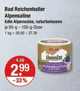 V Markt Bad reichenhaller alpensaline Angebot