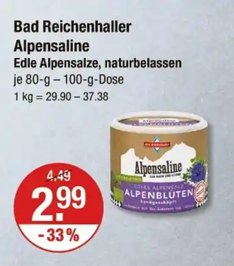 V Markt Bad reichenhaller alpensaline Angebot