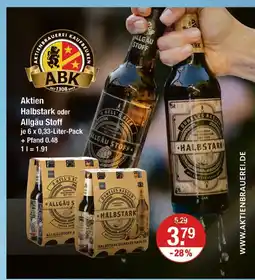 V Markt Abk aktien halbstark oder allgäu stoff Angebot