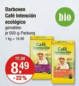 V Markt Darboven café intención ecológico Angebot