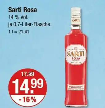 V Markt Sarti rosa Angebot