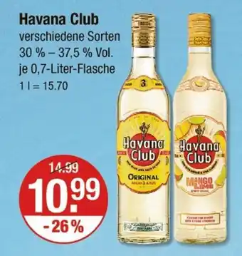 V Markt Havana club original oder mango Angebot