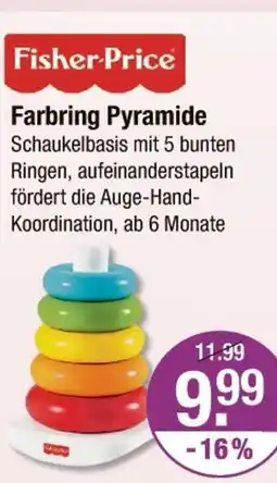 V Markt Fisher-price farbring pyramide Angebot