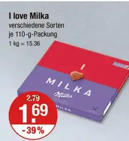 V Markt Milka i love milka Angebot
