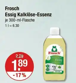 V Markt Frosch essig kalklöse-essenz Angebot