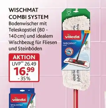 V Markt Vileda wischmat combi system Angebot