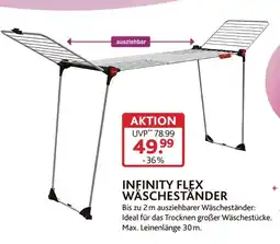 V Markt Infinity flex wäscheständer Angebot