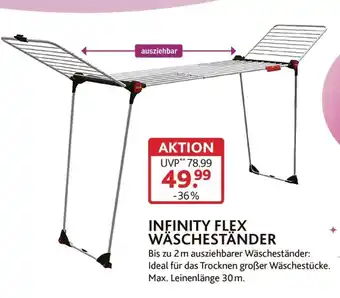V Markt Infinity flex wäscheständer Angebot