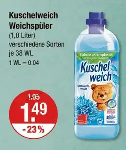 V Markt Kuschelweich weichspüler Angebot