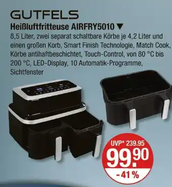 V Markt Gutfels heißluftfritteuse airfry5010 Angebot