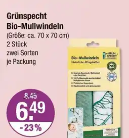 V Markt Grünspecht bio-mullwindeln Angebot