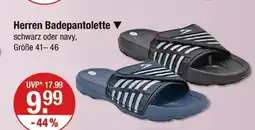 V Markt Herren badepantolette Angebot