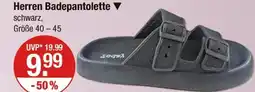V Markt Vebot herren badepantolette Angebot