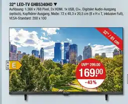 V Markt Grundig 32 led-tv ghb5340hd Angebot