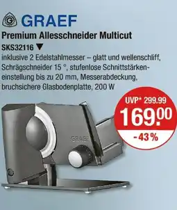 V Markt Graef premium allesschneider multicut Angebot
