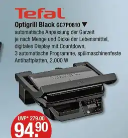 V Markt Tefal optigrill black Angebot
