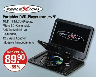 V Markt Reflexion portabler dvd-player Angebot