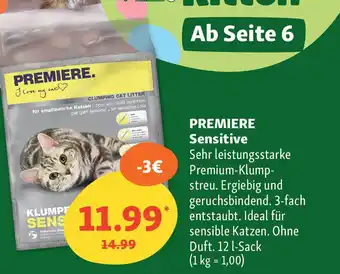 Fressnapf PREMIERE Sensitive Angebot