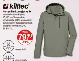 V Markt Killtec herren funktionsjacke Angebot