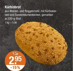V Markt Kürbisbrot Angebot