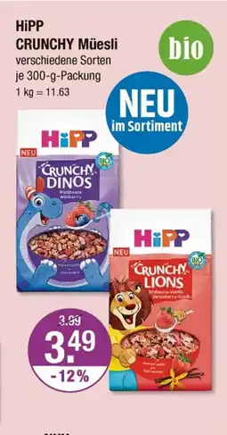 V Markt Hipp crunchy müesli Angebot