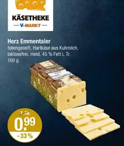 V Markt Käsetheke v-markt herz emmentaler Angebot