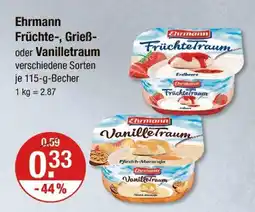 V Markt Ehrmann früchte-, grieß- oder vanilletraum Angebot