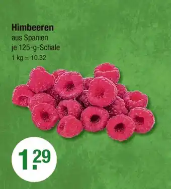 V Markt Himbeeren Angebot