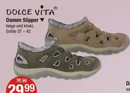 V Markt Dolce vita damen slipper Angebot
