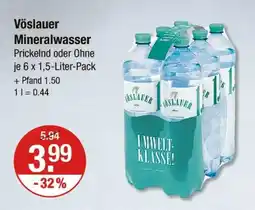 V Markt Vöslauer mineralwasser Angebot