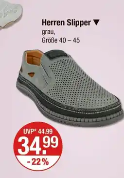 V Markt Herren slipper Angebot