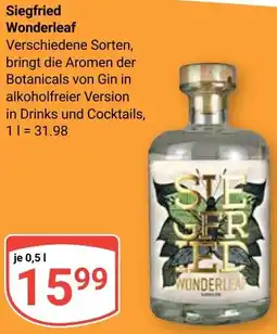 Globus Siegfried Wonderleaf Angebot