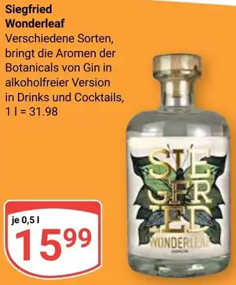 Globus Siegfried Wonderleaf Angebot